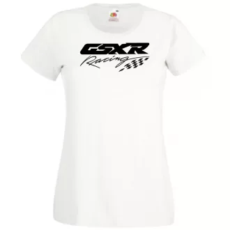 Motor fan Suzuki GSX-R Racing női rövid ujjú póló