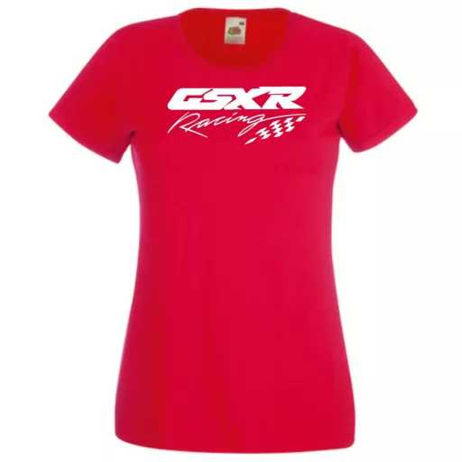 Motor fan Suzuki GSX-R Racing női rövid ujjú póló