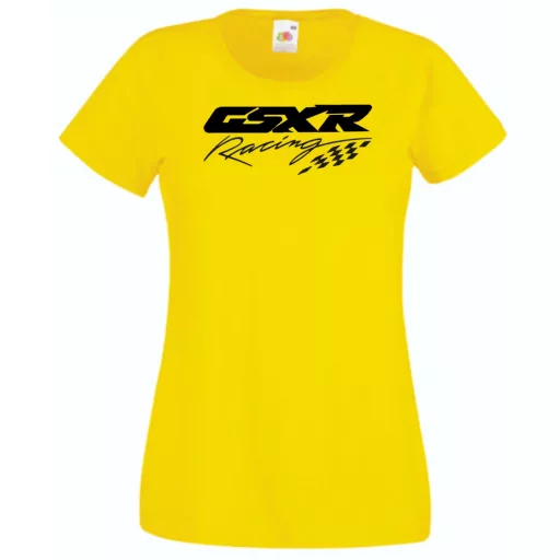 Motor fan Suzuki GSX-R Racing női rövid ujjú póló