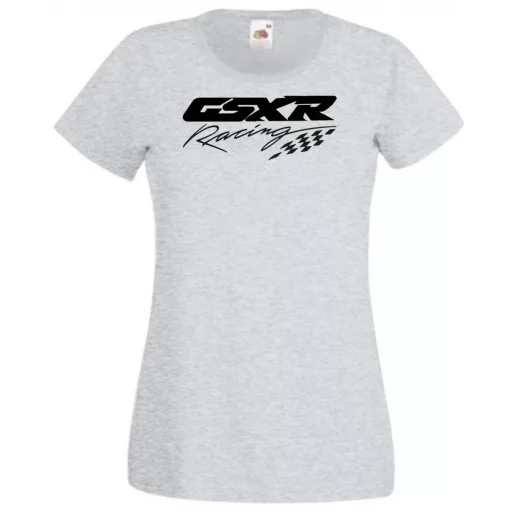 Motor fan Suzuki GSX-R Racing női rövid ujjú póló