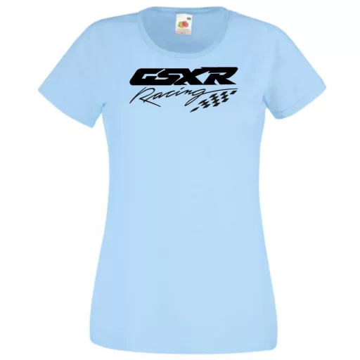 Motor fan Suzuki GSX-R Racing női rövid ujjú póló