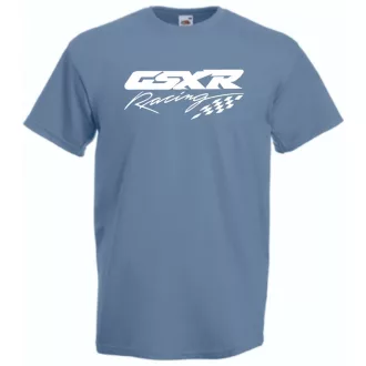 Motor fan Suzuki GSX-R Racing férfi rövid ujjú póló