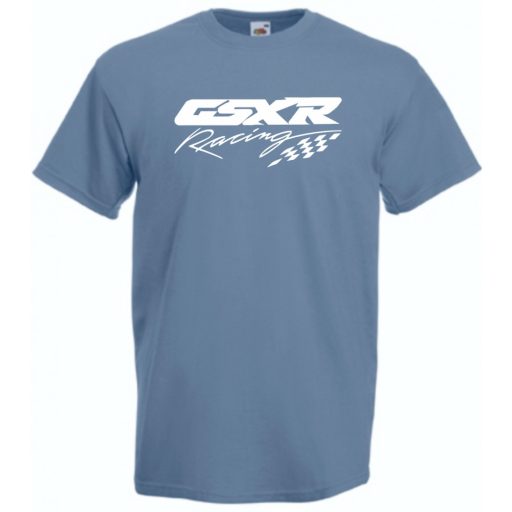 Motor fan Suzuki GSX-R Racing férfi rövid ujjú póló