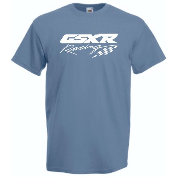 Motor fan Suzuki GSX-R Racing férfi rövid ujjú póló