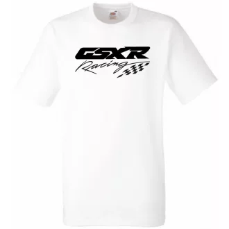 Motor fan Suzuki GSX-R Racing férfi rövid ujjú póló