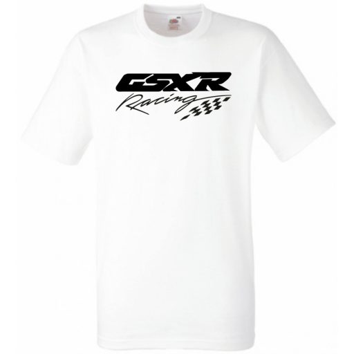 Motor fan Suzuki GSX-R Racing férfi rövid ujjú póló
