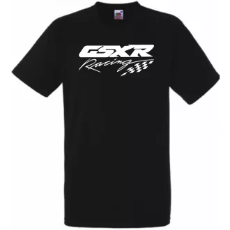 Motor fan Suzuki GSX-R Racing férfi rövid ujjú póló