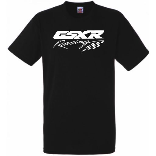Motor fan Suzuki GSX-R Racing férfi rövid ujjú póló