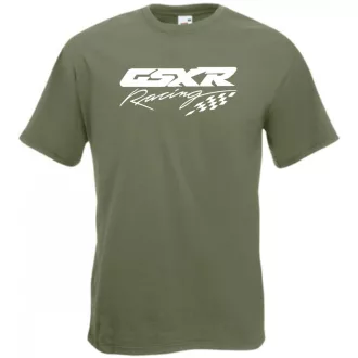 Motor fan Suzuki GSX-R Racing férfi rövid ujjú póló