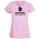 Motor fan Suzuki GSX-R - Az utak királya női rövid ujjú póló