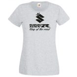 Motor fan Suzuki GSX-R - Az utak királya női rövid ujjú póló