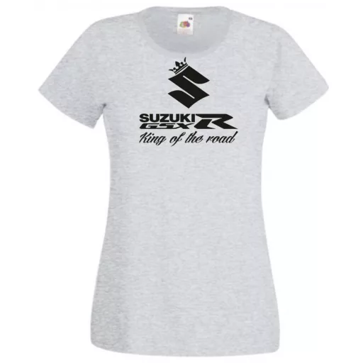 Motor fan Suzuki GSX-R - Az utak királya női rövid ujjú póló