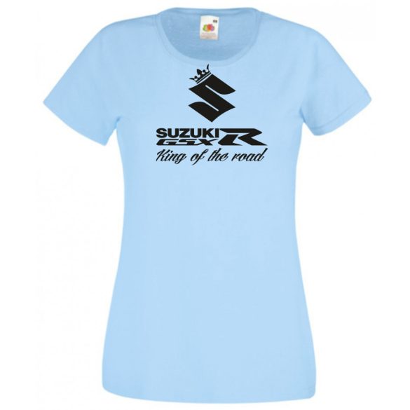 Motor fan Suzuki GSX-R - Az utak királya női rövid ujjú póló