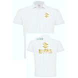 Motor fan Suzuki GSX R - Az utak királya galléros férfi póló