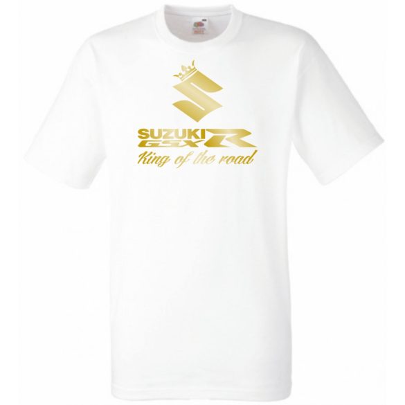 Motor fan Suzuki GSX-R - Az utak királya férfi rövid ujjú póló