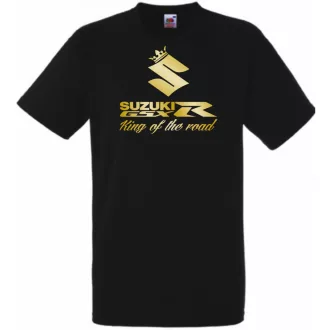   Motor fan Suzuki GSX-R - Az utak királya férfi rövid ujjú póló
