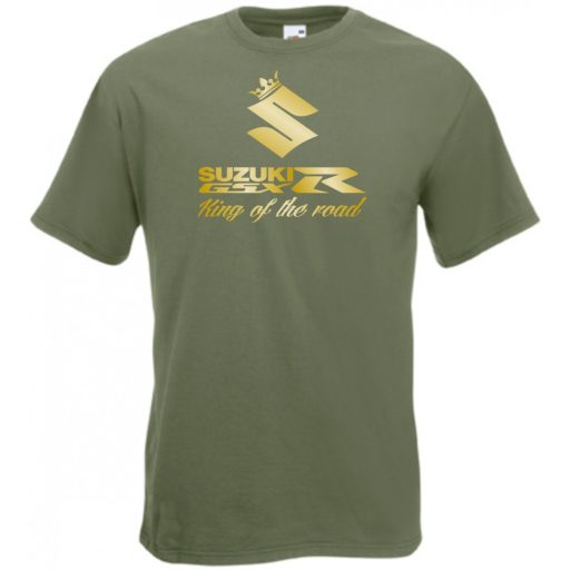 Motor fan Suzuki GSX-R - Az utak királya férfi rövid ujjú póló