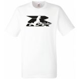 Motor fan Suzuki GSX-R Sexy Girl férfi rövid ujjú póló