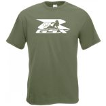 Motor fan Suzuki GSX-R Sexy Girl férfi rövid ujjú póló