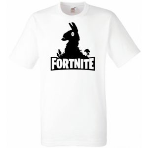 Llama - Fortnite stílus gyerek rövid ujjú póló