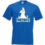 Llama - Fortnite stílus gyerek rövid ujjú póló