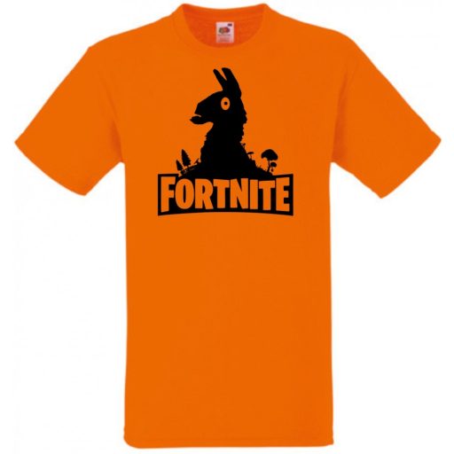 Llama - Fortnite stílus gyerek rövid ujjú póló