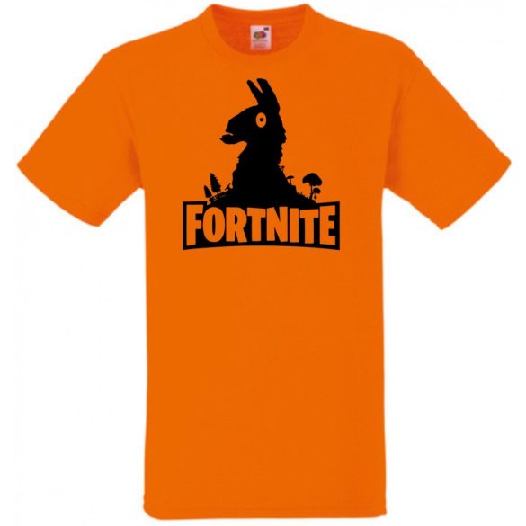 Llama - Fortnite stílus gyerek rövid ujjú póló