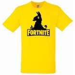 Llama - Fortnite stílus gyerek rövid ujjú póló