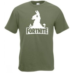 Llama - Fortnite stílus férfi rövid ujjú póló
