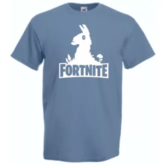   Game fan Llama stencil - Fortnite stílus férfi rövid ujjú póló
