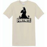 Game fan Llama stencil - Fortnite stílus férfi rövid ujjú póló