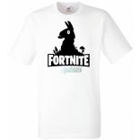 Llama - Fortnite stílus férfi rövid ujjú póló