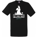 Llama - Fortnite stílus férfi rövid ujjú póló