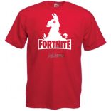 Llama - Fortnite stílus férfi rövid ujjú póló