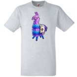 Game fan Llama - Fortnite stílus gyerek rövid ujjú póló