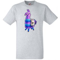 Game fan Llama - Fortnite stílus gyerek rövid ujjú póló