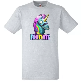   Unicorn Llama - Game fan Fortnite stílus gyerek rövid ujjú póló