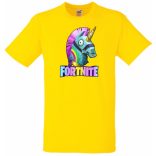 Unicorn Llama - Game fan Fortnite stílus gyerek rövid ujjú póló