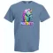 Unicorn Llama - Game fan Fortnite stílus férfi rövid ujjú póló