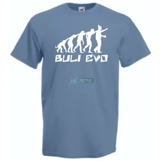Buli Legénybúcsú Evolúció férfi rövid ujjú póló