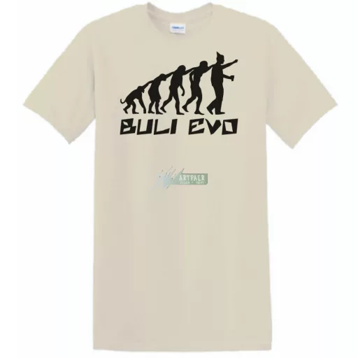 Buli Legénybúcsú Evolúció férfi rövid ujjú póló
