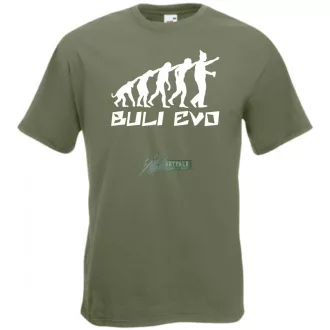 Buli Legénybúcsú Evolúció férfi rövid ujjú póló