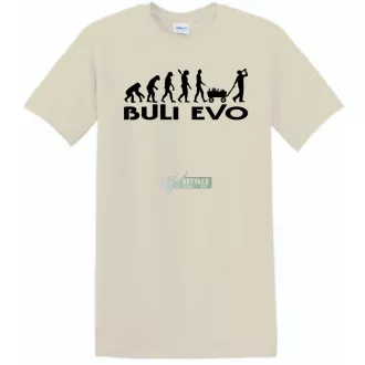 Buli Legénybúcsú Evolúció férfi rövid ujjú póló