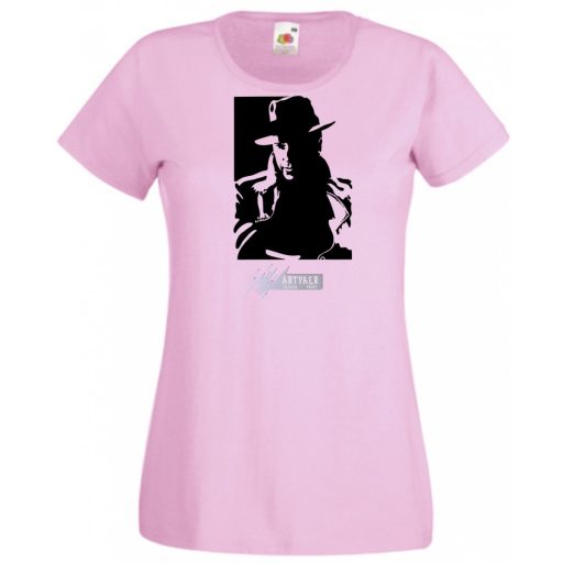 Retró film fan - Humphrey Bogart női rövid ujjú póló