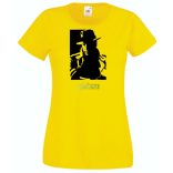 Retró film fan - Humphrey Bogart női rövid ujjú póló