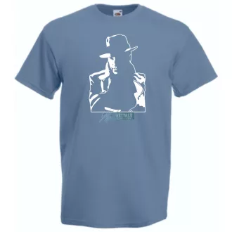 Retró film fan - Humphrey Bogart férfi rövid ujjú póló