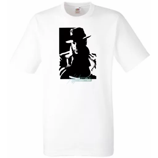 Retró film fan - Humphrey Bogart férfi rövid ujjú póló