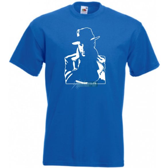 Retró film fan - Humphrey Bogart férfi rövid ujjú póló