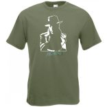 Retró film fan - Humphrey Bogart férfi rövid ujjú póló