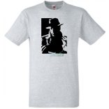 Retró film fan - Humphrey Bogart férfi rövid ujjú póló